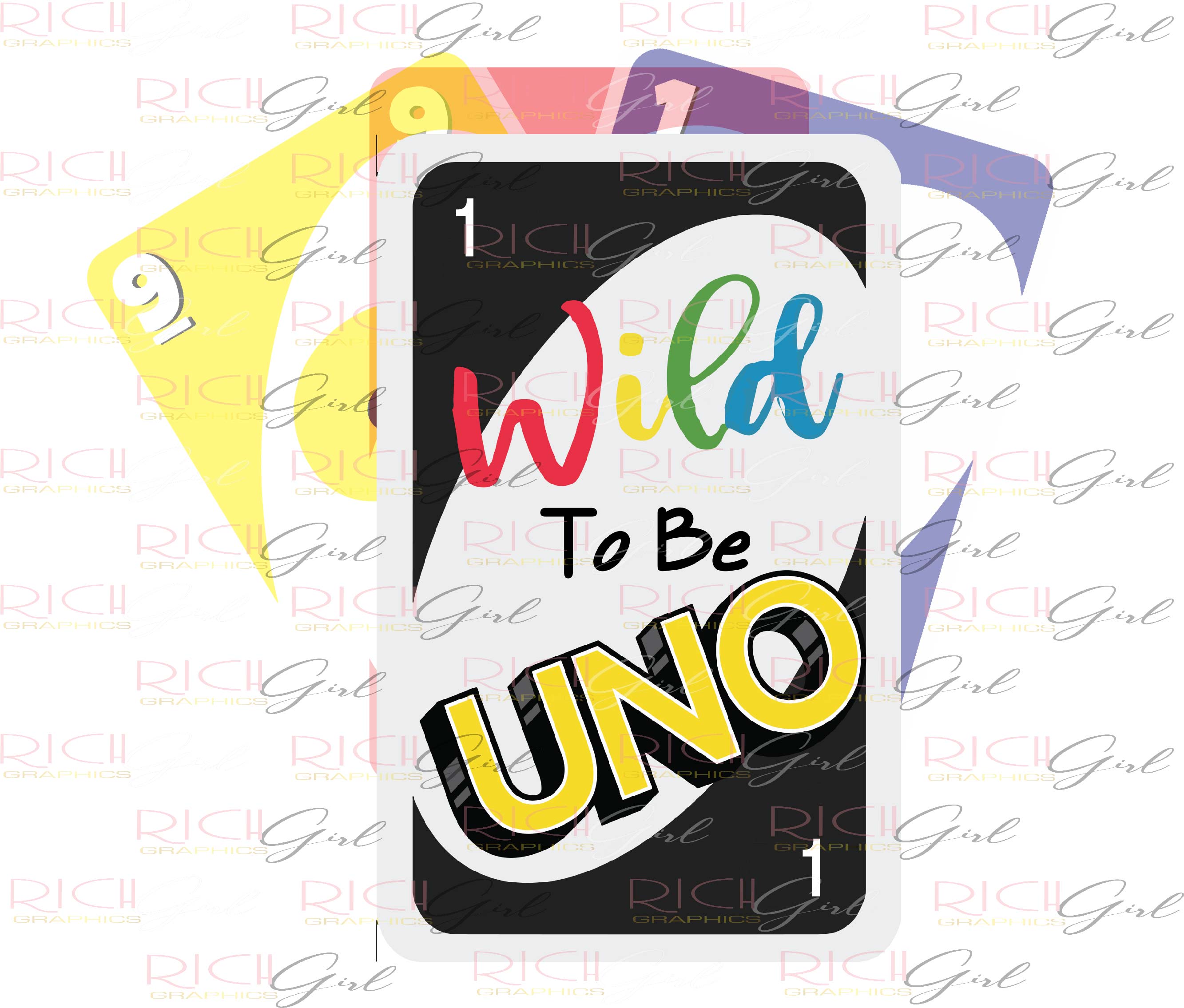 Uno Cutout Props - WILD CARDS