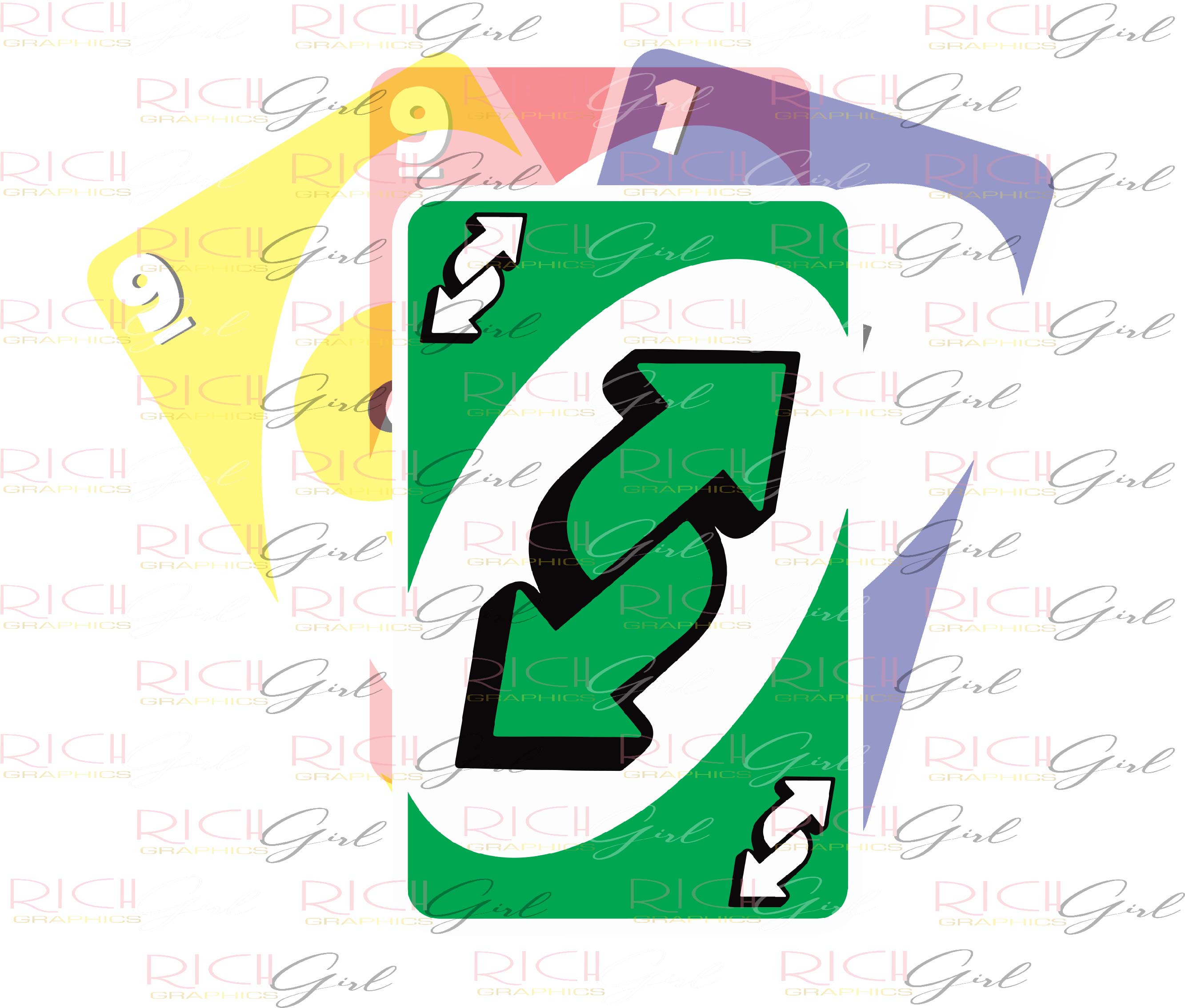 Uno Cutout Props - WILD CARDS – Rich Girl Graphics